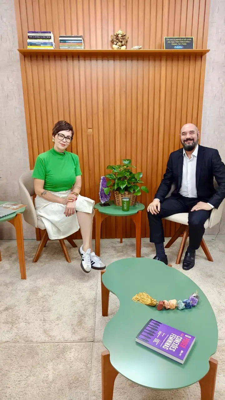 Cristiano Brasil em entrevista sobre ansiedade