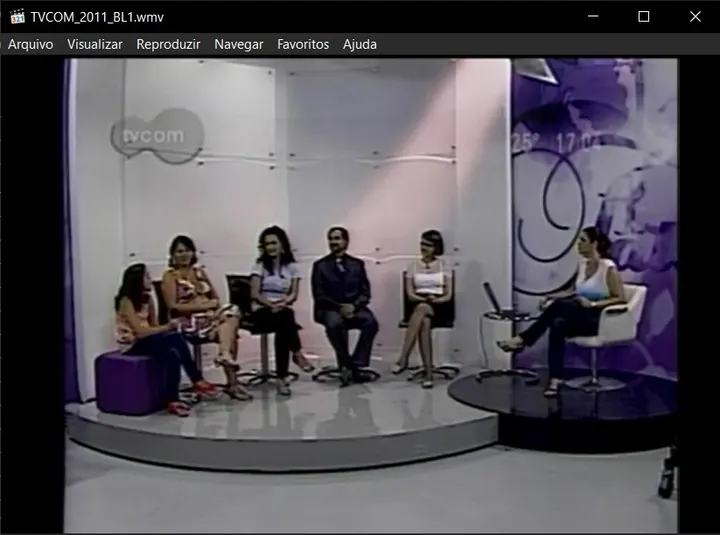 Cristiano Brasil em entrevista na TV COM em 2011